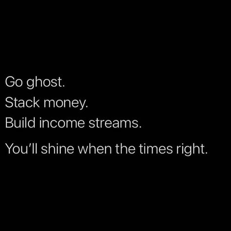 Go Ghost, Ghost Quote, Keep Believing, Believing In Yourself, Stay Down, 3am Thoughts, Happy Quotes Positive, Manifestation Law Of Attraction, Law Of Attraction Quotes