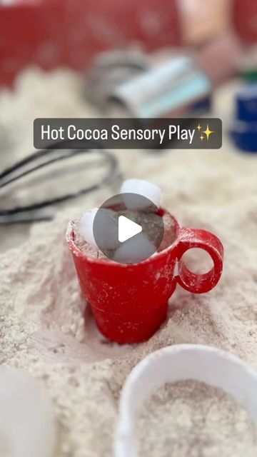 Elizabeth ✨ Preschool for You on Instagram: "Hot Cocoa Sensory Play✨  It’s cold and we got our first snow which means - time for hot chocolate! This simple DIY sensory play is so fun and so easy to put together. My students loved it and our classroom smelled so good all morning long!  • • • • •  #sensorytable #sensoryplay #sensoryplayideas #hotcocoa #hotchocolate #playbasedlearning #learningthroughplay #prek #prekactivities #prekclassroom #preschool #preschoolactivities #preschoolplay #earlychildhoodeducation #dramaticplay #earlychildhoodlearning #earlychildhooddevelopment #sensorybin #sensoryactivity #messyplay #messyplayideas #sensoryactivities #earlyyearseducation #earlyyearsideas #earlyyears #earlyyearsteacher #earlyyearslearning #diy #diyplayideas #diyplayideasforkids" Chocolate Sensory Play, Diy Sensory Play, Chocolate Activities, Early Years Teacher, Diy Sensory, Prek Classroom, Early Childhood Learning, Playbased Learning, Pre K Activities