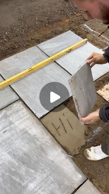 JJ Groundworks on Instagram: "Lay a little slab with me #trade #reel #landscaping #paving" Garden Slab Ideas, Paving Slabs Ideas Patio, Patio Slabs Ideas, Paving Slabs Ideas, Slabs Garden Patio, Laying Paving Slabs, Garden Slabs, Paving Ideas, Patio Slabs