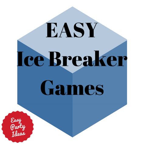 Easy Ice Breaker Games Ice Breaker Bingo For Adults, I’ve Breaker Games, Easy Ice Breaker Games, Ice Breaker Bingo, 35th Birthday Ideas, Ice Breaker Games For Adults, Game Room Ideas Man Caves, Teen Games, Ice Games