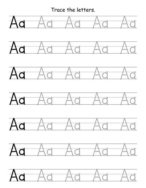 Find and Download Printable Worksheets for preschool, kindergarten and kids. #printable #worksheet #activity #preshool #bookactivity #tracing Alphabet Tracing Printables, Tracing Alphabet Letters, Tracing Letters Preschool, Alphabet Writing Worksheets, Alphabet Practice Worksheets, Free Printable Alphabet Worksheets, Tracing Alphabet, Letters Worksheets, Alphabet Letter Worksheets