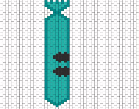 How To Make A Kandi Tie, Scene Kandi Cuff Patterns, Kandi Tie Pattern, Miku Kandi, Kandi Tie, Kandi Patterns Cuff, Emo Kandi, Scene Kandi, Emo Emo