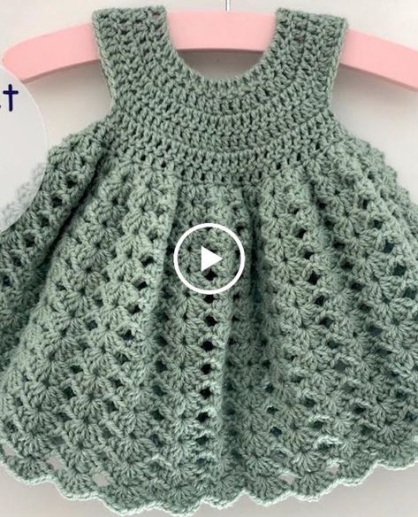 Crochet Baby Dress Free Pattern, Crochet Patterns Baby Girl, Crochet Baby Jacket, Crochet Baby Girl Dress, Baby Cardigan Pattern, Baby Dress Pattern, Crochet Baby Dress Pattern, Baby Frock Pattern, Crochet Baby Cardigan