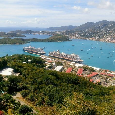 Charlotte Amalie Overlook - All You Need to Know BEFORE You Go Charlotte Amalie, The Us Virgin Islands, Water Island, Skyline Drive, Porto Rico, Us Virgin Islands, Beer Garden, St Thomas, Virgin Islands