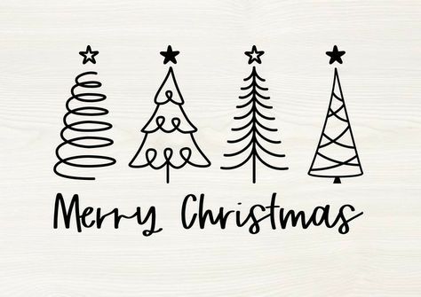 Merry Christmas Doodles Art, Hand Drawn Christmas Tags, Christmas Line Art Simple, Christmas Line Drawings, Merry Christmas Doodles, Christmas Images Clipart, Christmas Line Art, Christmas Svg Files Free, Hand Drawn Christmas Cards