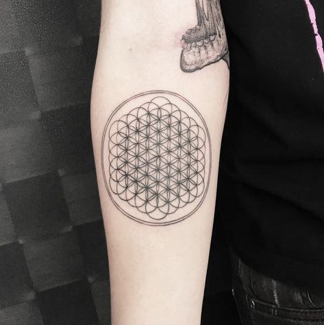 Bmth Tattoo, Questioning Reality, Emo Tattoos, P Tattoo, Forearm Band Tattoos, Creepy Tattoos, Watch Tattoos, Incredible Tattoos, Band Tattoo