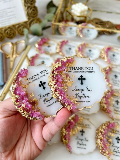 You can choose us for products that will accompany your Christening Favors ,First Holy Communion,Bomboniere Battesimo, Baptism, Mi Bautizo, ,Confirmation,Baby Shower special invitations and event to your party favors for your guests .All of our products are custom made. You can send the details to us by message after order. We are with you until we do the best for you. Customer satisfaction is our priority. You can review many gift options in different categories such as wedding, Quinceanera ,ne Bautizo Gifts Ideas, Bautizo Favor Ideas, Communion Favors For Girls Ideas, Christening Gifts For Guests, Baptism For Girls Decoration, First Communion Girl Decorations, Christening Decorations For Baby Girl, Communion Ideas Girl, Christening Favors Girl