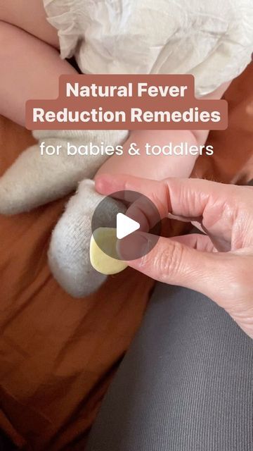 Megan McNally | Traditional Naturopath on Instagram: "First of all - fevers are your friend, so take a breath Mamma 🤍  Fevers burn off the sickness and help your baby have immunity to prevent future illness. But of course know the cause of fever and don’t let it stay too high.   My 4mo baby had a 103.6 fever yesterday so this is what I did to lower her fever.   Fever remedies:  🧽Hot wash cloth sponge bath - wipe down their arms/legs, chest/back and wet the cloth again when it cools down. The warm moisture will gradually cool their skin and bring down temps. 🚫 DO NOT use cold water as it will shock their system.   🧦Wet warm socks - wet socks with warm water and put on their feet with a dry pair over top. It will gradually cool their body.   🌱Peppermint and Lavender Essential Oil (pure Wet Socks For Fever, Potato On Feet When Sick, High Fever Remedies, Food For Fever, Fever Remedies For Kids, Natural Fever Reducer, Baby Fever Remedies, Yarrow Tea, Sick Baby Remedies