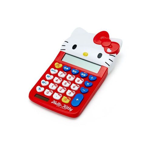 Hello Kitty App Icon Red, Red Calculator Icon, Ou Wallpaper, Object Icons, Red Widgets Aesthetic, Hello Kitty Store, Kitty Png, Red Screen, Cat App