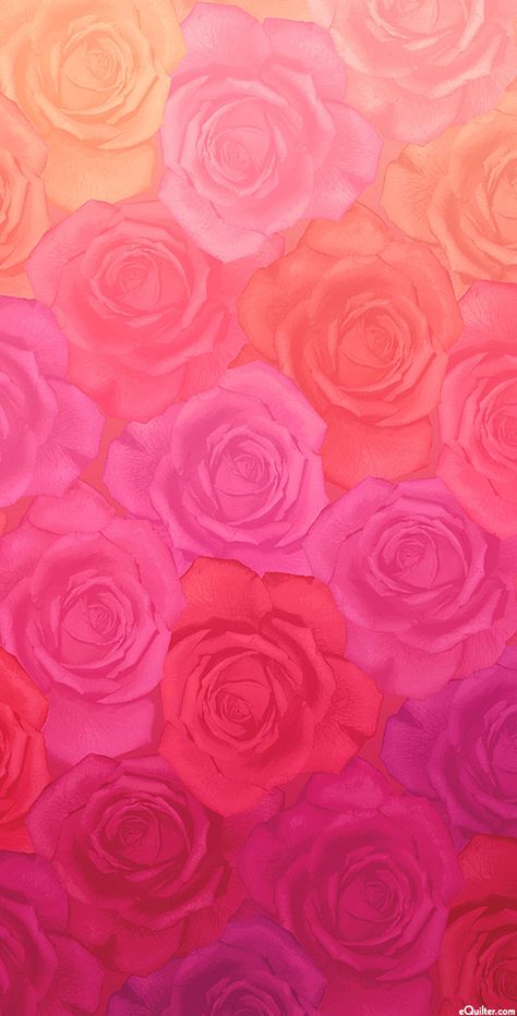 Digital Prints For Fabrics, Roses Background Wallpapers, Aesthetic Design Patterns, Digital Print Fabric Design, Rose Print Pattern, Digital Printing Design, Ombre Pattern, Ombre Fabric, Ombre Print