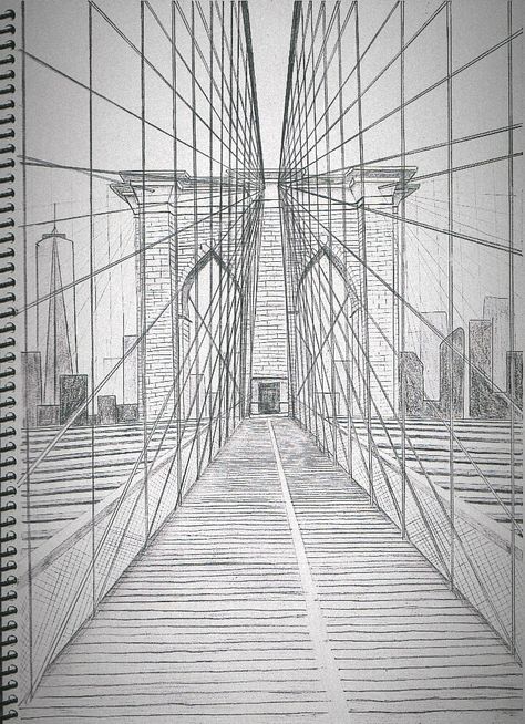 Drawing Architecture, Perspective Drawing Architecture, One Point Perspective, Architecture Concept, Architecture Concept Drawings, Creative Challenge, Perspective Drawing, Hand Art Drawing, Beautiful Drawings