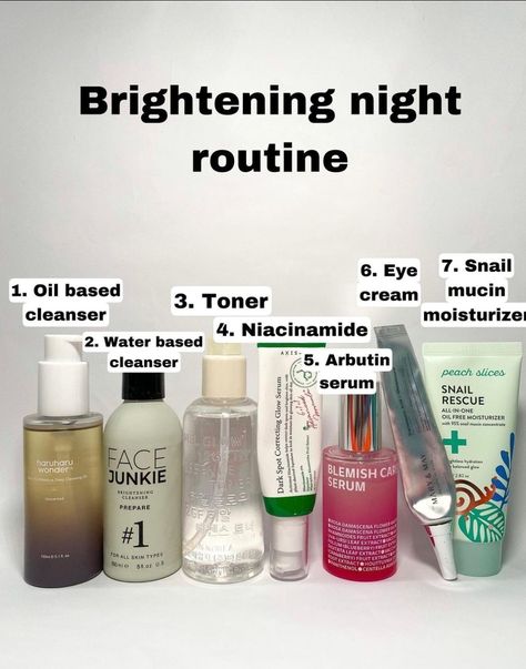 Night Skincare Routine, Night Skincare, Brightening Skincare, Face Skin Care Routine, Clear Healthy Skin, Night Skin Care Routine, Skin Care Face Mask, Basic Skin Care Routine, Oil Free Moisturizers