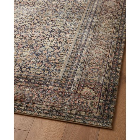 Amber Lewis x Loloi Morgan Denim/Multi Rug & Reviews | Birch Lane Moody Living Room Rugs, Walmart Rugs Living Room, Moody Area Rug, Tweed Rug, Pretty Rugs, Plaid Rugs, Dc Apartment, Entryway Rugs, Amber Lewis X Loloi