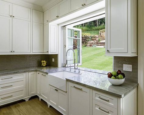 Types of Kitchen Windows (Popular Styles Kitchen Cabinets Over Window, Windows Kitchen Ideas, Framed Kitchen Window, Kitchen Sink Offset From Window, Counter Level Kitchen Window, Pass Thru Kitchen Window, Kitchen With Window Over Sink, Under Kitchdn Cabinet Horizontal Windows, Windows Over Sink