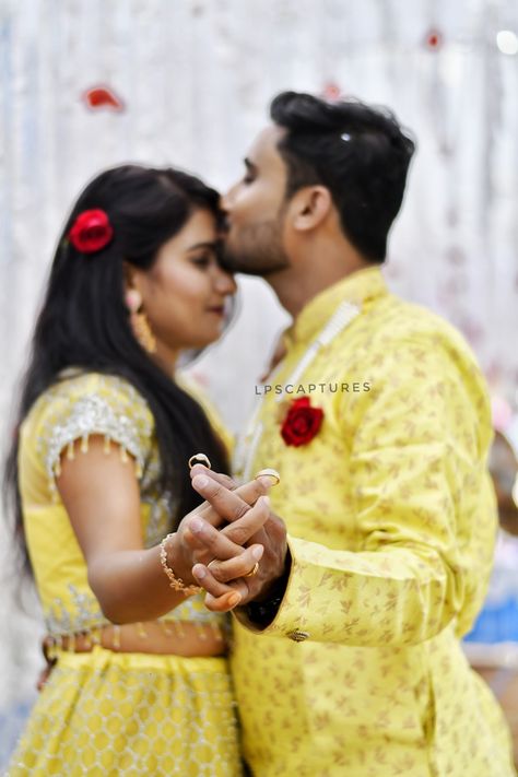 Engagement Coverage Engement Couple Pic, Engagement Stills Couple, South Indian Engagement Photos, Ring Ceremony Couple Poses, Ring Ceremony Photography, Engagement Stills, Indian Engagement Photos, Engagement Portraits Poses, Wedding Photography India