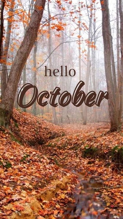 Hello October Wallpapers, Fall Edits, Aesthetic Autumn Wallpapers, October Feels, Hello October Images, April Wallpaper Aesthetic, Spring Wallpaper Iphone, October Wallpapers, Cozy October