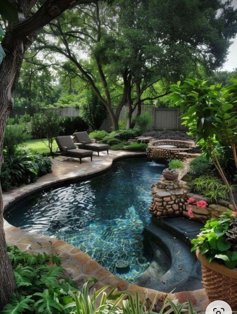 Backyard Patio Designs With Pool, Dream Backyard Pool, Perfect Backyard, Small Pools, Dream Pools, Have Inspiration, Backyard Pool Designs, Swimming Pools Backyard, Small Pool