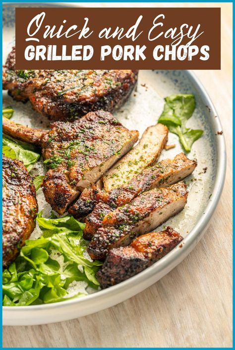 Learn how to make the best pork chops on grill marinade with this easy recipe. Whether you’re grilling bone-in pork chops or thick pork loin chops, this marinade brings out juicy, flavorful results every time. Add a dry rub or glaze for extra flavor. These pork chop recipes for the grill are perfect for dinner. Tap to see the recipe. Grilled Pork Chops Bone In, Grilling Thick Pork Chops, Grilled Pork Chop Marinade, Pork Chop Marinade Recipes, Best Grilled Pork Chops, Grilled Pork Chops Marinade, Recipes For The Grill, Pork Chops Bone In, Healthy Pork Chops