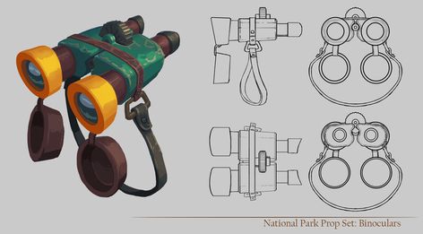 2d Concept Art Props, Object Concept Art, Prop Design Concept Art, Hard Surface Concept Art, Game Props Concept Art, Stylized Environment Concept Art, Stylized Concept Art, Prop Concept Art, Prop Modeling