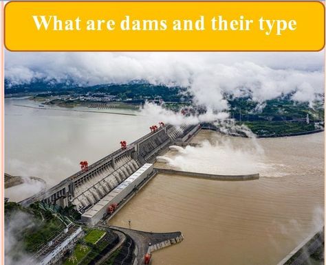 A dam is a hydraulic structure of impervious material built across a river or stream to create a reservoir on its upstream side for storing water for various purposes. These pur[ose may be irrigation, hydropower, Water-supply, flood control, navigation, fishing, and recreation. Earth Rotation, Three Gorges Dam, Earths Rotation, Hydroelectric Dam, Storing Water, Hydro Electric, European Tour, Water Supply, Indian Ocean