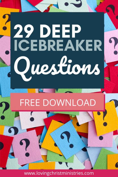 These deep icebreaker questions bring women closer together as they share their most important thoughts and dreams. Perfect for women's ministry events! #icebreakers #icebreakerquestions #womensministry #ministryideas #christianwomen #alovingchrist Ice Breakers For Women, Womens Retreat Themes, Diwali Games, Funny Ice Breakers, Retreat Themes, Homemade Carnival Games, Womens Ministry Events, Christian Women's Ministry, Icebreaker Questions