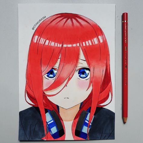 Anime Sketch Colored, Subaru Art, Link Drawing, Natsuki Subaru, Tutorial Drawing, Miku Nakano, Anime Tutorial, Best Anime Drawings, Anime Stars