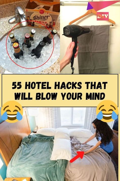 Hotel Room Hacks, Living In A Hotel, Travel Tricks, Hotel Hacks, Pastel Nails Designs, Room Hacks, Neon Room, Cleaning Tricks, Super Cute Puppies