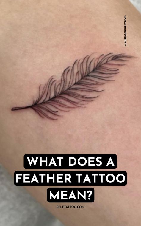 Feathered Tattoo Ideas, Humming Bird Feather Tattoo, Hand Feather Tattoos For Women, Tattoos Of Feathers, Crow Feather Tattoo For Women, What Do Feathers Symbolize, Bird Finger Tattoos For Women, What Does A Feather Tattoo Symbolize, Book And Feather Tattoo