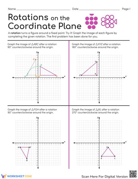 Coordinate Plane Worksheets, Coordinate Plane, Eighth Grade, Geometry, Quick Saves