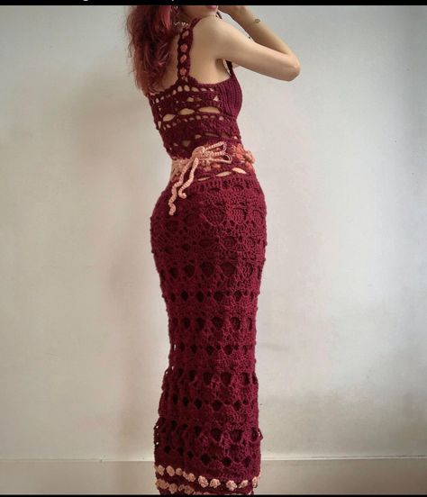 Mascarade Dresses, Crochet Case, Crochet Inspo, Cute Lazy Outfits, Weird Fashion, Lazy Outfits, Crochet Inspiration, Red Outfit, Lovely Things