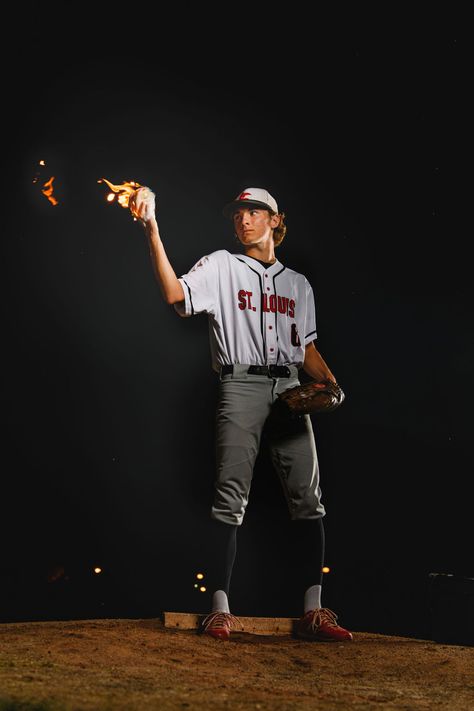 https://www.charisseed.com/seniors Want to see me? We literally played withFIRE in this session! https://www.charisseed.com/post/blazing-blake #fire #seniorpictures #baseball Fire Baseball Pics, Baseball On Fire Photoshoot, Fire Senior Pictures, Baseball Pictures With Fire, Sports Photography With Fire, Senior Picture Ideas For Guys Baseball Pitcher, Softball Fire Pictures, Baseball Senior Pictures Pitcher, Baseball Fire Pictures