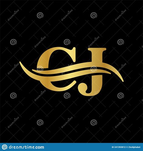 Cj Logo Design, Wave Typography, Monogram Logo Letters, Abstract Art Images, Elegant Monogram, Logo Letter, Elegant Logo, Udaipur, Identity Logo