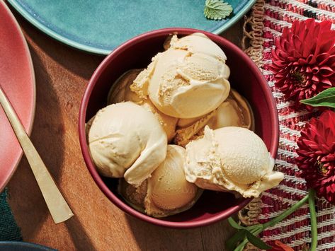 This Licorice Ice Cream recipe gets its flavor from black licorice and plenty of sugar. Get the recipe from Food & Wine. Olive Oil Ice Cream, Licorice Ice Cream, Lavender Honey Ice Cream, Buttermilk Ice Cream, Almond Ice Cream, Lavender Ice Cream, Watermelon Ice Cream, Pistachio Ice Cream, Homemade Ice Cream Recipes