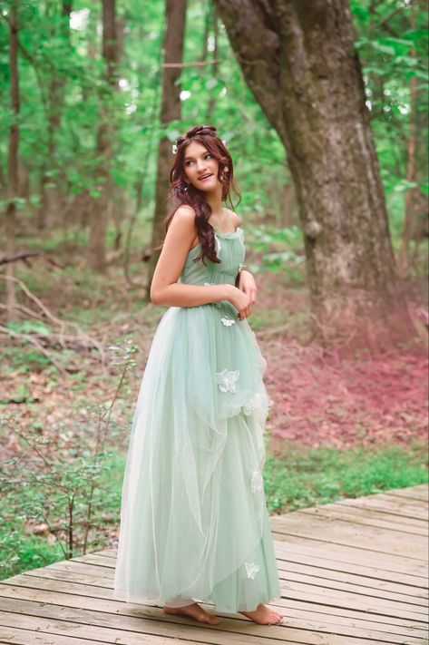 Green Butterfly Dress, Green Butterfly, Butterfly Dress, Green Prom Dress, Maxi Skirt, Prom, Prom Dresses, Green, Dresses