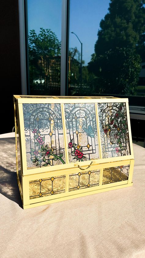 All Posts • Instagram Stained Glass Ikea Greenhouse, Ikea Greenhouse Stained Glass Template, Ikea Boxes, Glass Greenhouse, Diy Stained Glass Window, Wedding Accesories, Glass Window Art, Glass Diy, Cozy Spaces