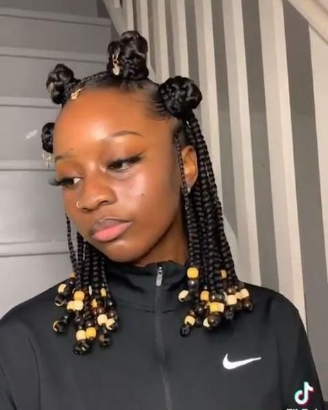 Hairstyle With Beads, Havana Twist Hairstyles, Natural Hair Pictures, Bantu Knot Hairstyles, Senegalese Twist Hairstyles, Quick Braids, Black Hairstyle, Cute Braided Hairstyles, Braids Hairstyles Pictures