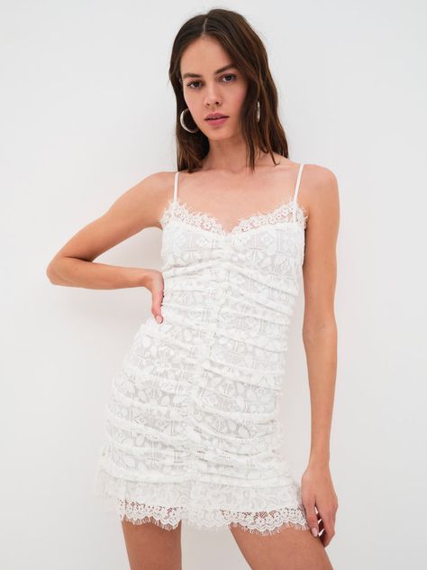 Highly Coveted — Our bestselling clothing | For Love & Lemons Lemon Dress, Grad Dresses, Party Outfits, Love And Lemons, Little White Dresses, Grad Party, Hoco Dresses, Lace Mini Dress, For Love And Lemons