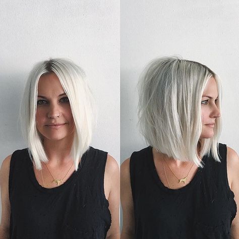 Blonde With Shadow Root, Long Bob Hairstyles Blonde, Shadow Roots, Root Shadow, Hairstyles Color, New Hairstyles, Barrel Curls, Shadow Root, Gold Hair Clips