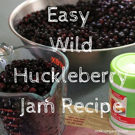 Huckleberry Freezer Jam Recipe, Huckleberry Jam Recipe Canning, Huckleberry Jelly Recipe, Huckleberry Jam Recipe, Huckleberry Recipes, Huckleberry Jam, Canning Jam Recipes, Huckleberry Pie, Freezer Jam Recipes