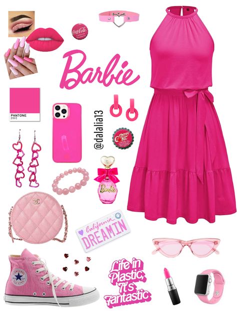 Barbie Disneybound, Barbie Outfit Ideas For Women, Barbie Barbie Movie, Barbie Outfit Ideas, Movie Halloween Costume, Halloween Outfit Ideas, Movie Inspired Outfits, Lilly Pulitzer Outfits, Character Inspired Outfits