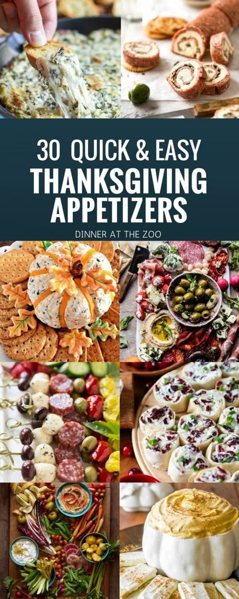 Thanksgiving Appetizers | Appetizers | Party Appetizers | Easy Appetizers #appetizers #thanksgiving #holiday #dinneratthezoo #party Thanksgiving Recipes Appetizers, Easy Thanksgiving Appetizer, Easy Thanksgiving Recipes Appetizers, Thanksgiving Appetizers Easy, Thanksgiving Appetizer, Thanksgiving Food Sides, Thanksgiving Appetizer Recipes, Easy Thanksgiving Recipes, Best Thanksgiving Recipes