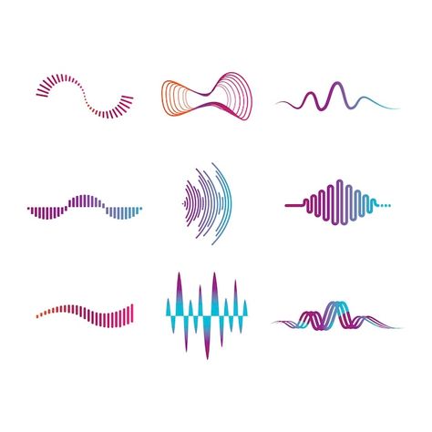 Frequency Logo Design, Sound Design Logo, Music Pattern Design, Soundwave Logo, Sound Wave Logo, Spectrum Logo, Pulse Logo, Voice Logo, Logo Sound