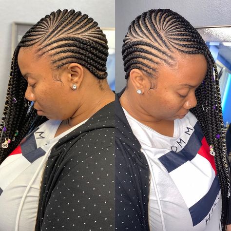 Freestyle Lemonade Braids Lemonade Braids With Color, Medium Lemonade Braids Hairstyles, Freestyle Lemonade Braids, Medium Lemonade Braids, Lemonade Braids With Heart, Medium Size Braids, Beyonce Braids, Lemonade Braids Hairstyles, Lemonade Braids