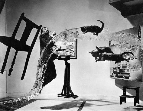 GALLERY — Philippe Halsman Archive Salvatore Dali, Louis Daguerre, Philippe Halsman, Gustave Eiffel, Rare Historical Photos, Robert Mapplethorpe, Famous Photos, Alfred Stieglitz, Surreal Photos