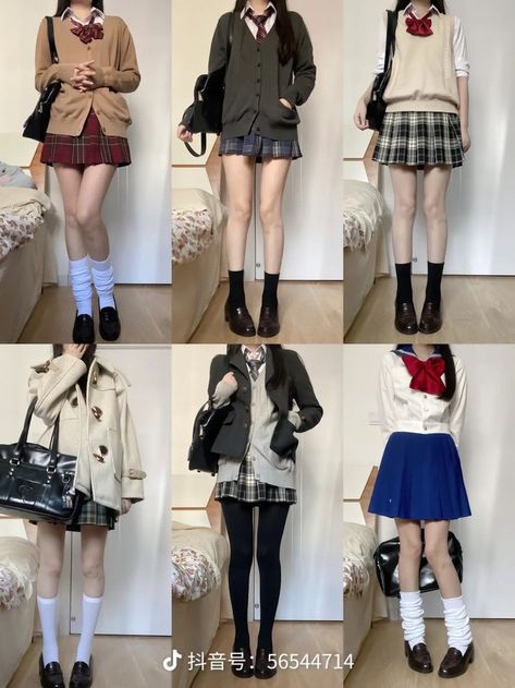 Japanese Fashion Girls Outfit School, Gyaru Uniform, Japanese School Outfits, Anime School Uniform, Skirt Reference, School Uniform Outfits, School Uniform Fashion, Anime School, Cosplay Kawaii