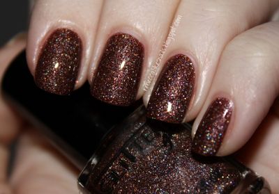 Rebecca likes nails: Dark Brown Sparkle Orange Sparkle Nails, Brown Glitter Nails, Holiday Nail Colors, Acrylic Dip Nails, Pretty Nails For Summer, Sparkle Nail Polish, Orange Sparkle, Nails Dark, Brown Glitter