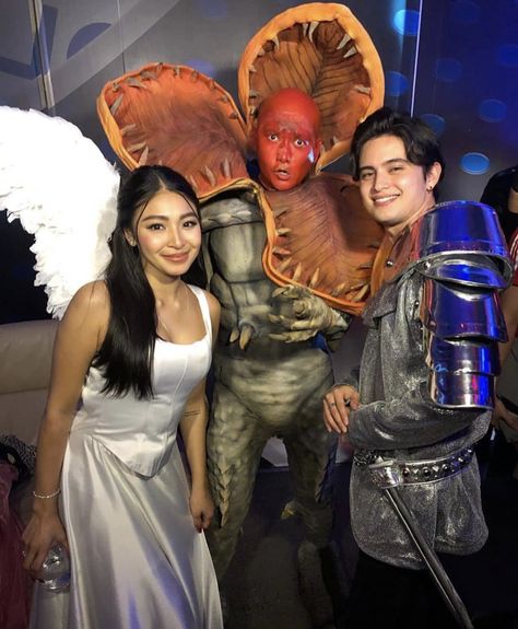 TYHalloweenBall JaDine With Tim Yap (ctto) Juliet Capulet Costume, Juliet Capulet, Halloween Party Outfits, Bear With Me, Trendy Halloween Costumes, Fun Photoshoot, Halloween Costume Outfits, Trendy Halloween, This Is Love