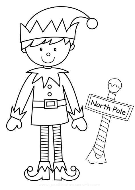 Free printable Christmas coloring pages for your kids. 10 different styles of holiday coloring pages: Santa, Candy Cane Lane, An Elf at the North Pole, A huggable snowman. Print them out now or save for an Elf on the Shelf activity. #DIYandCrafts #kidscoloring#kidscrafts #kidschristmascrafts #christmascoloring #christmascoloringpages #holidaycoloringpages #DIYandCrafts #kidscoloring#kidscrafts #kidschristmascrafts #christmascoloring #christmascoloringpages #holidaycoloringpages #elfontheshelf #e North Pole Coloring Pages, Elf Colouring Pages, Elf Pictures Free Printables, Christmas Printables Free Kids Coloring, Christmas Printable Coloring Pages, Elf On The Shelf Coloring Free Printable, Christmas Colouring Printables Free, Elf Coloring Pages Free Printable, Santa Coloring Pages Free Printable