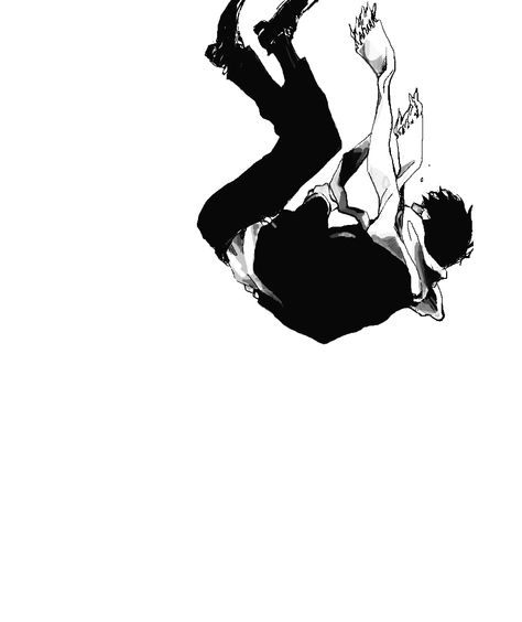 Boy Falling Drawing, Anime Monochrome Boy, Guy Falling, Fall Anime, Boy Icon, Boy Black, Boy Drawing, Monochrome Art, Dark Art Illustrations