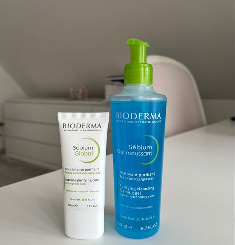 Bioderma Lotion, Bioderma Aesthetic, Bioderma Skincare, Bioderma Sebium Gel, Purifying Foaming Cleanser, Bioderma Sebium, Sugar Scrub Diy, Diy Scrub, Skin Routine